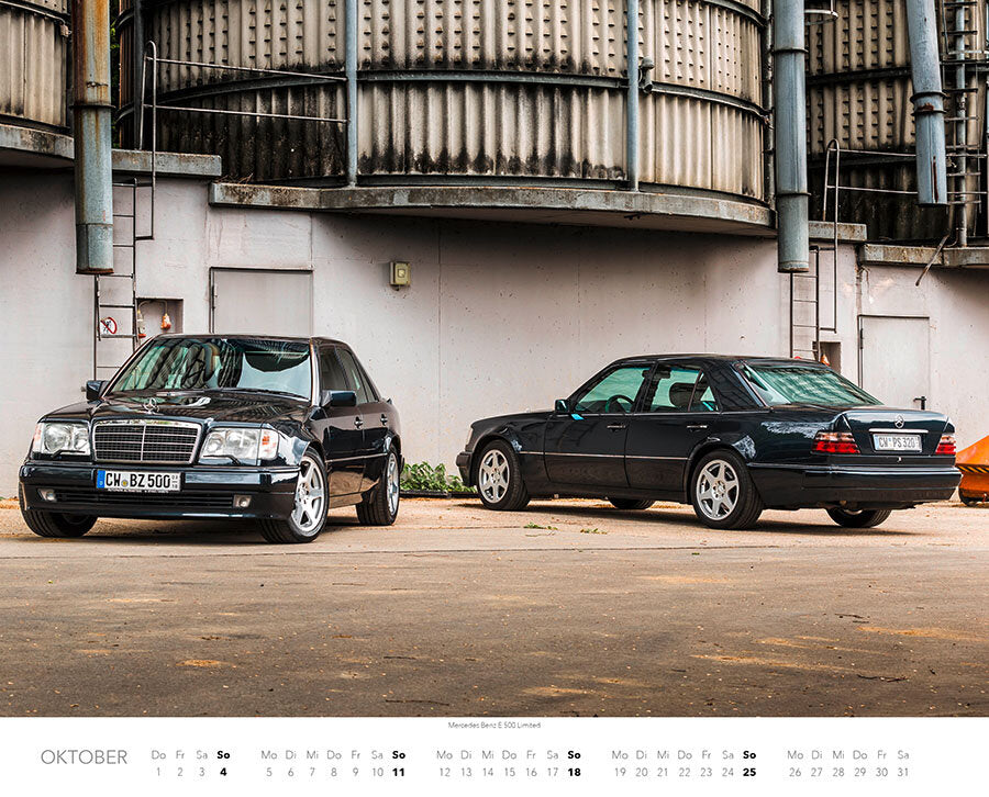 Mercedes-Benz W 124 2026 - Premium-Kalender