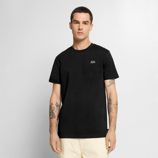Signature 01 - Männer Premium T-Shirt - Schwarz