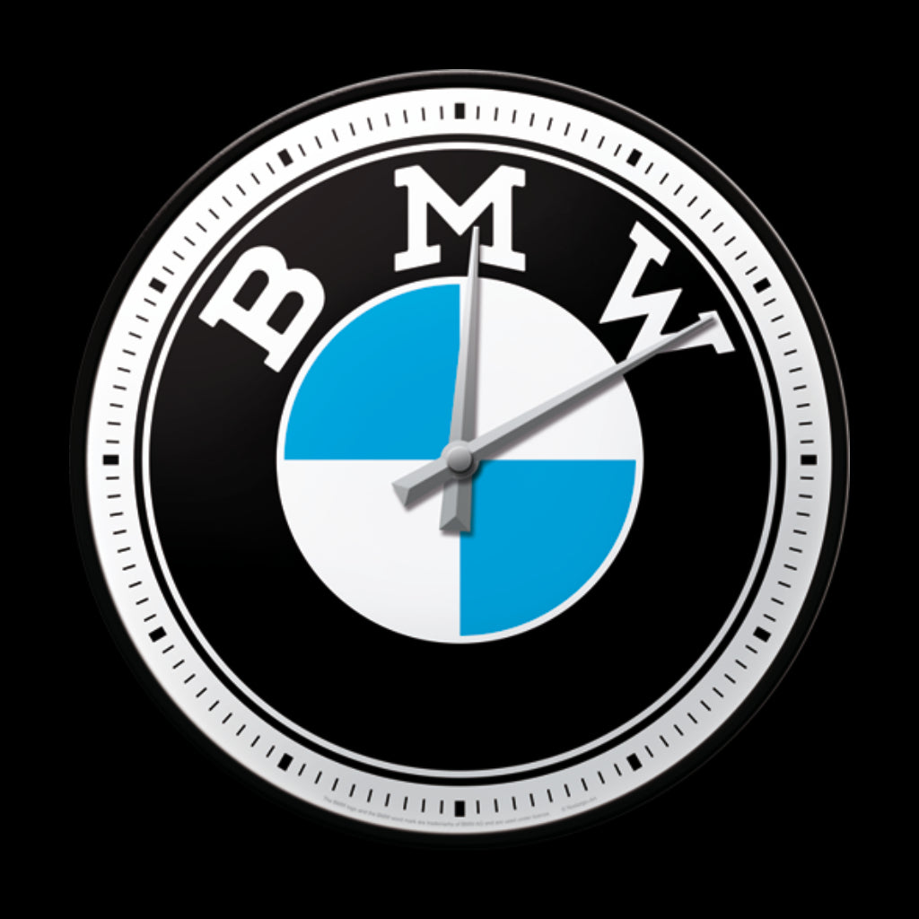 Wanduhr »BMW - Logo« Lizensiert & Made in Germany