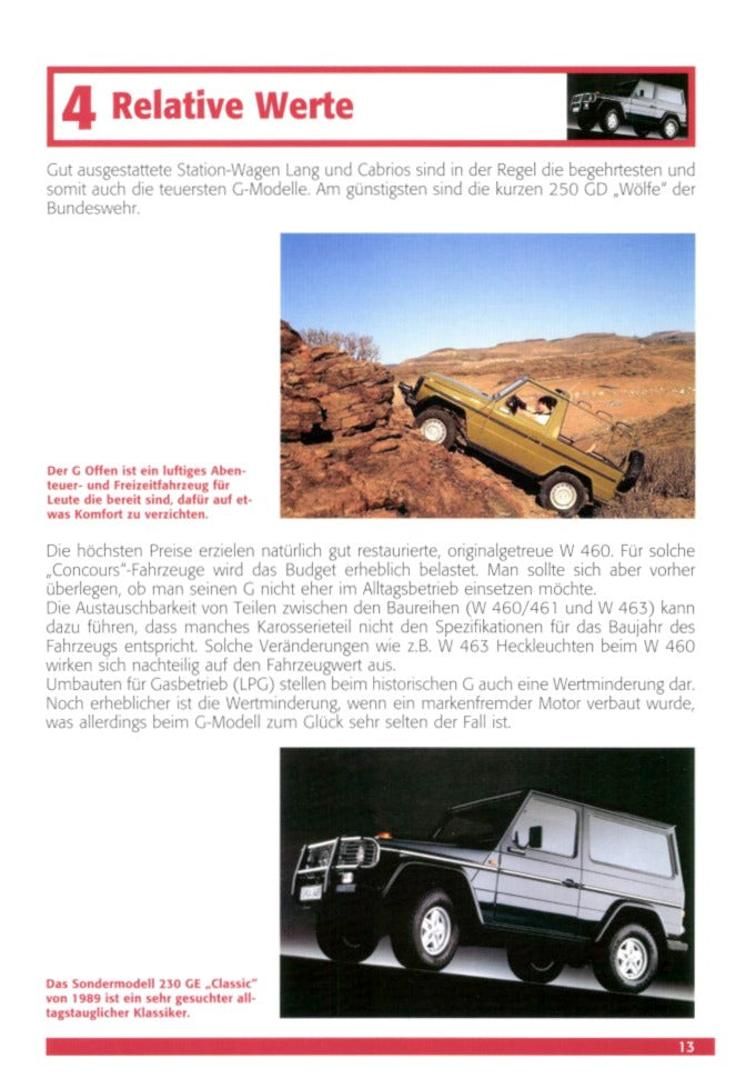 Praxisratgeber Klassikerkauf: Mercedes-Benz G-Klasse