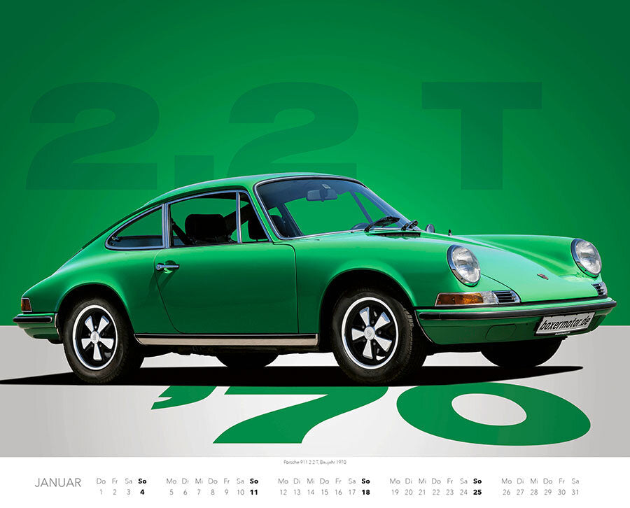 Best of Zuffenhausen 2026 - Premium-Kalender