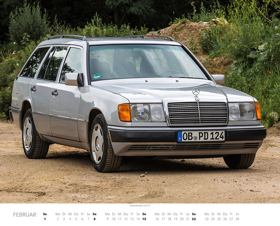 Mercedes-Benz W 124 2026 - Premium-Kalender
