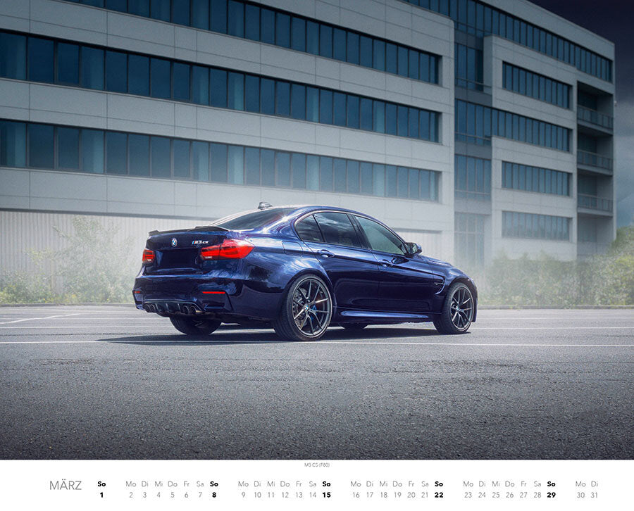 Faszination BMW M 2026 - Premium-Kalender