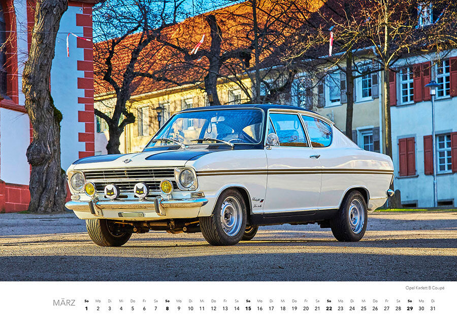 Opel 2026 - Mittelformat-Kalender
