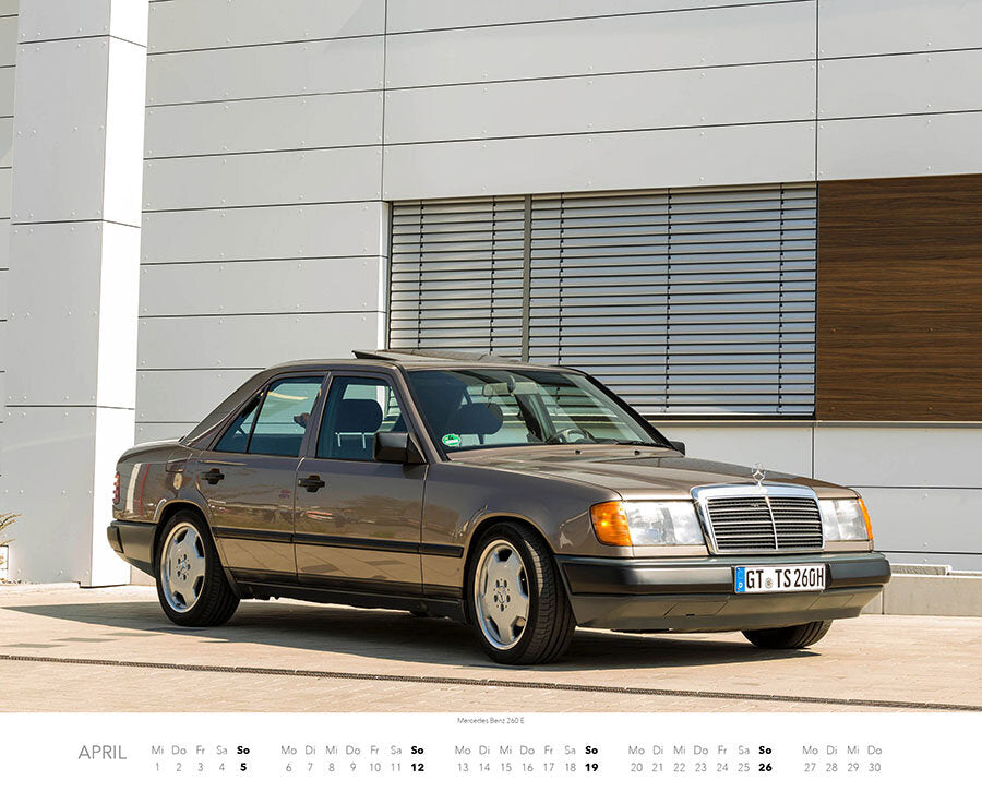 Mercedes-Benz W 124 2026 - Premium-Kalender