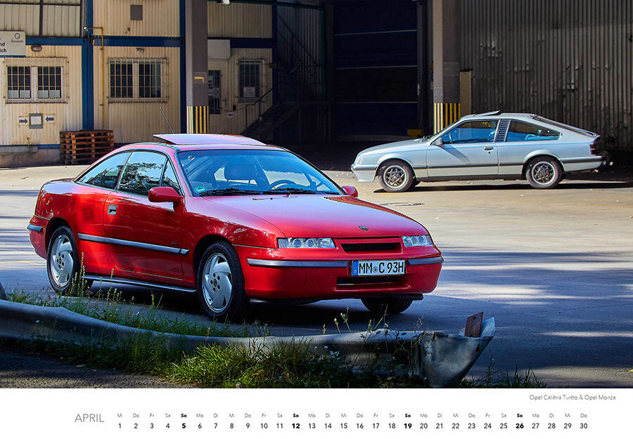 Opel 2026 - Mittelformat-Kalender