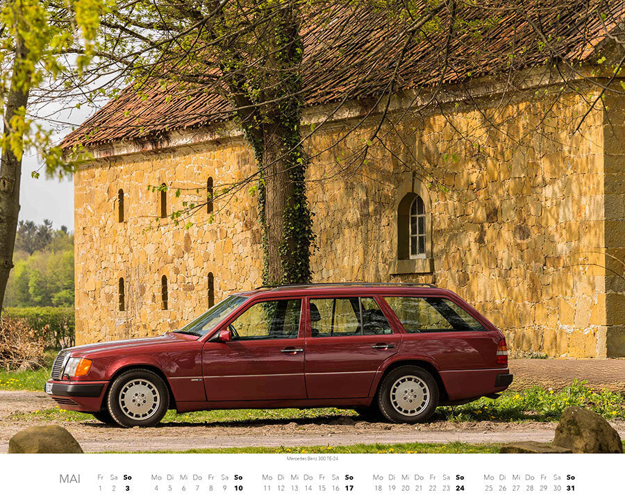 Mercedes-Benz W 124 2026 - Premium-Kalender