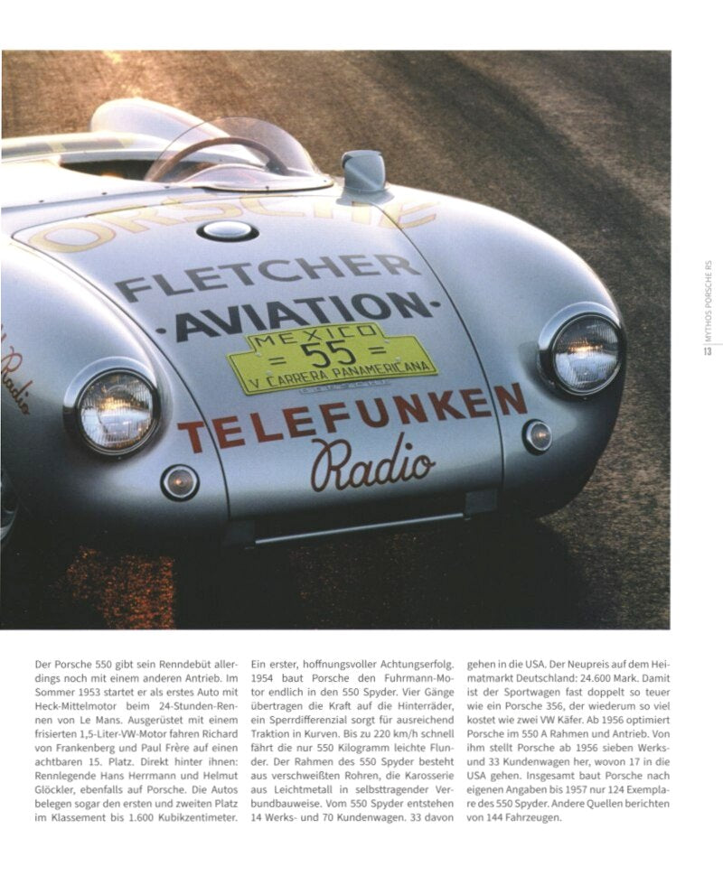 Edition Porsche Fahrer: Mythos Porsche RS