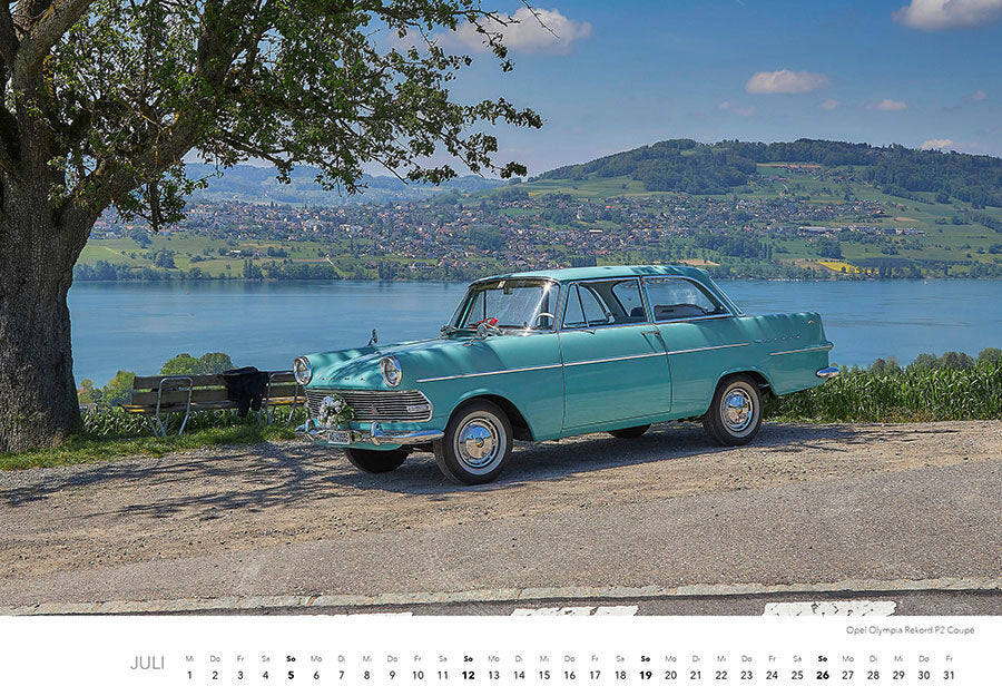 Opel 2026 - Mittelformat-Kalender