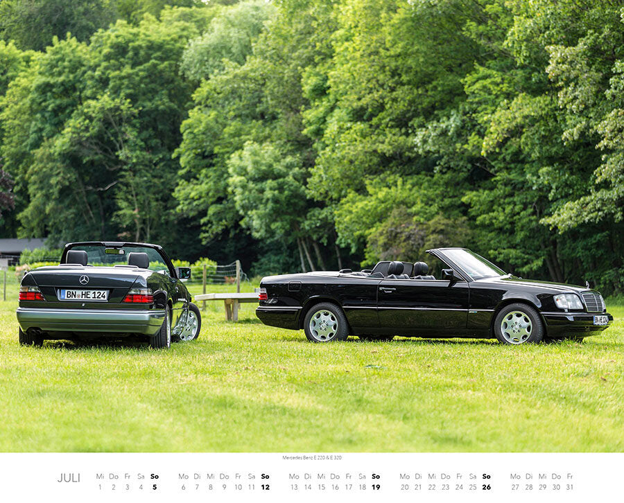 Mercedes-Benz W 124 2026 - Premium-Kalender