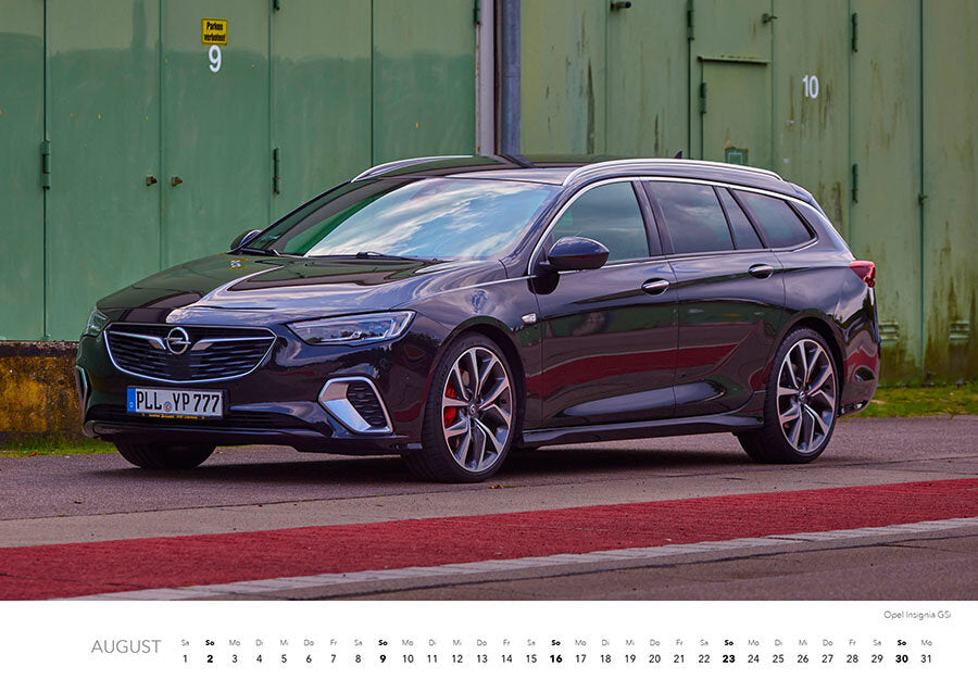 Opel 2026 - Mittelformat-Kalender