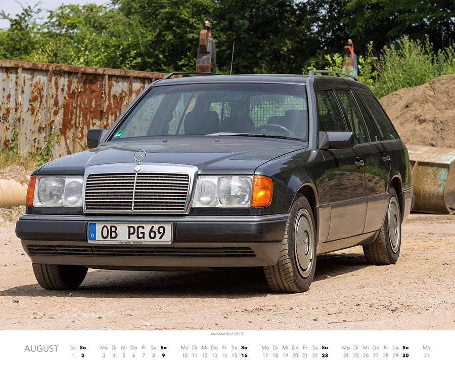 Mercedes-Benz W 124 2026 - Premium-Kalender