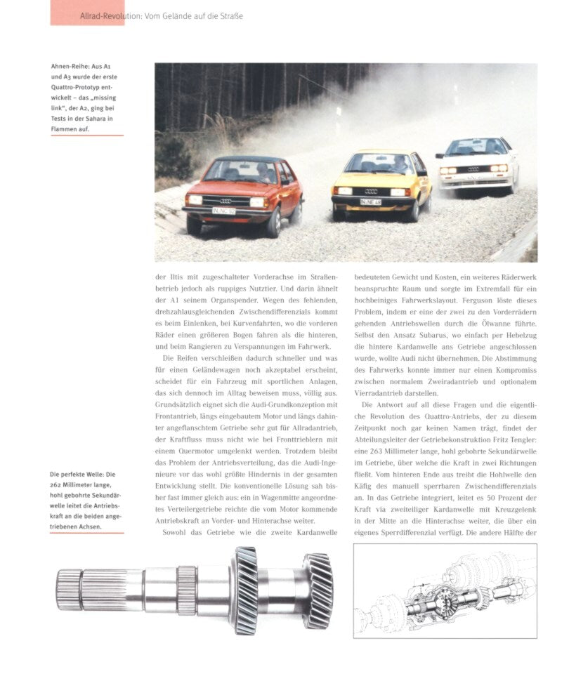 Audi Quattro - Auf allen Vieren zum Erfolg