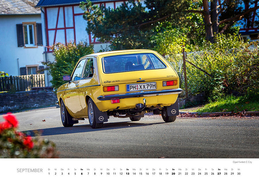 Opel 2026 - Mittelformat-Kalender