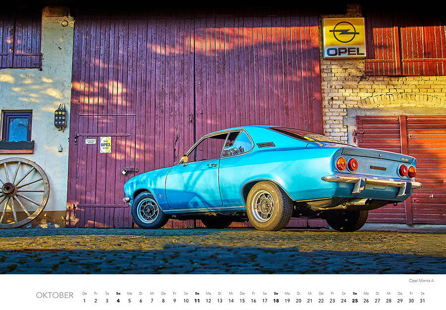 Opel 2026 - Mittelformat-Kalender