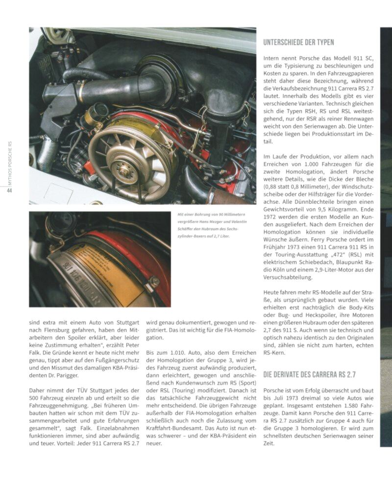 Edition Porsche Fahrer: Mythos Porsche RS