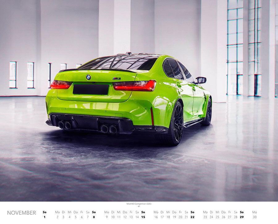 Faszination BMW M 2026 - Premium-Kalender
