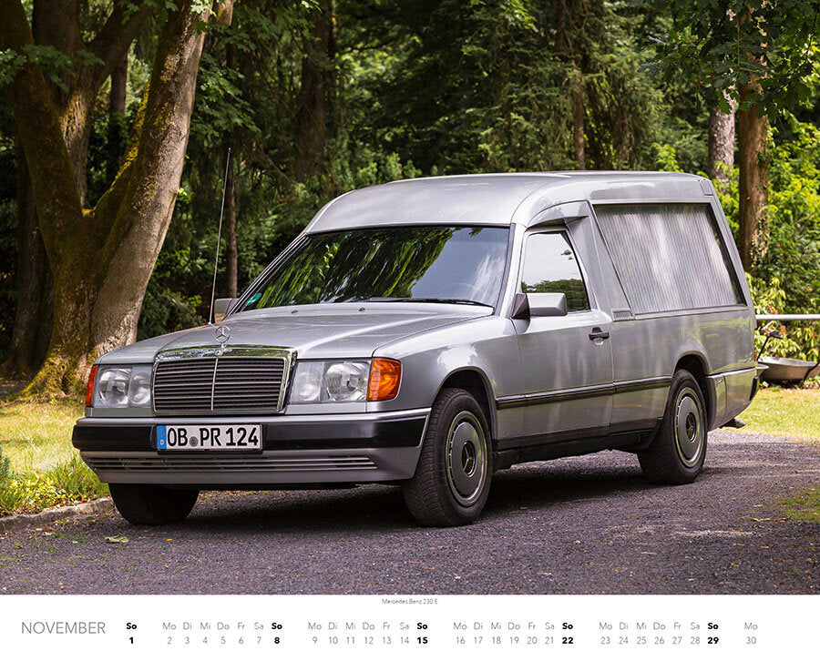 Mercedes-Benz W 124 2026 - Premium-Kalender