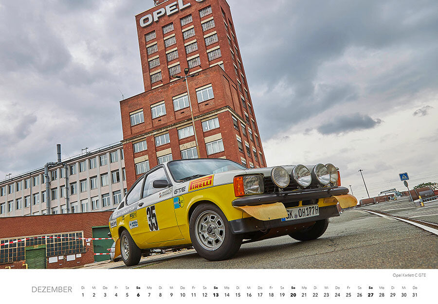 Opel 2026 - Mittelformat-Kalender