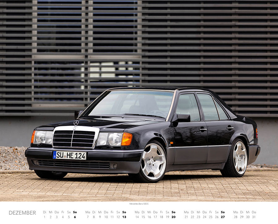 Mercedes-Benz W 124 2026 - Premium-Kalender