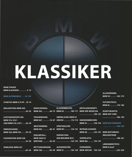 BMW Klassiker - Best of René Staud