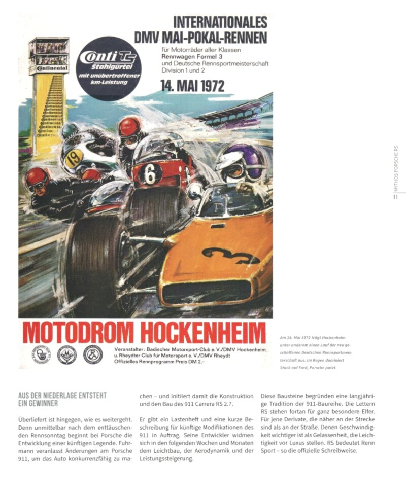 Edition Porsche Fahrer: Mythos Porsche RS