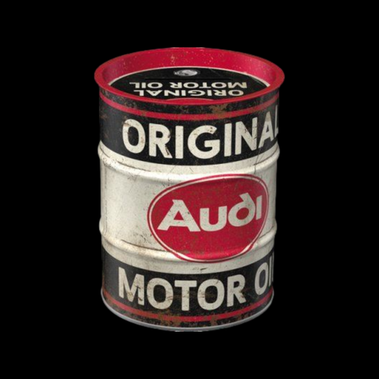 Spardose Ölfass »Audi - Original Motor Oil«