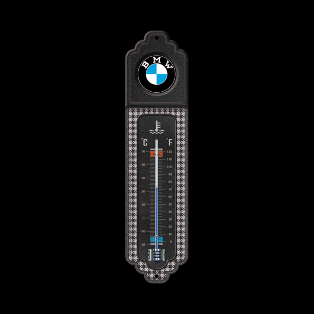 Thermometer »BMW - Classic Pepita« Lizensiert & Made in Germany