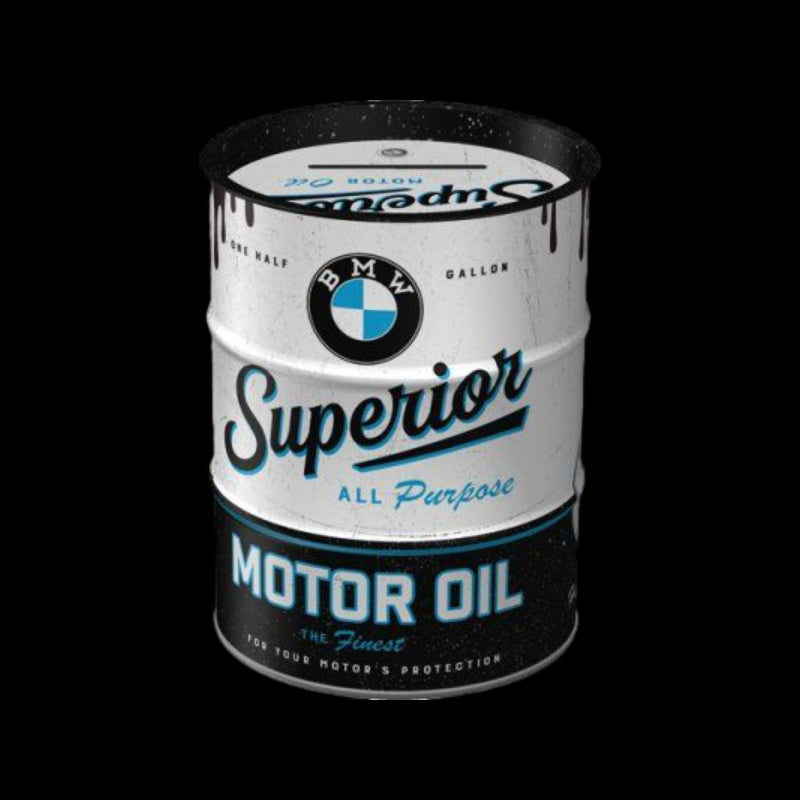 Spardose Ölfass »BMW - Superior Motor Oil«
