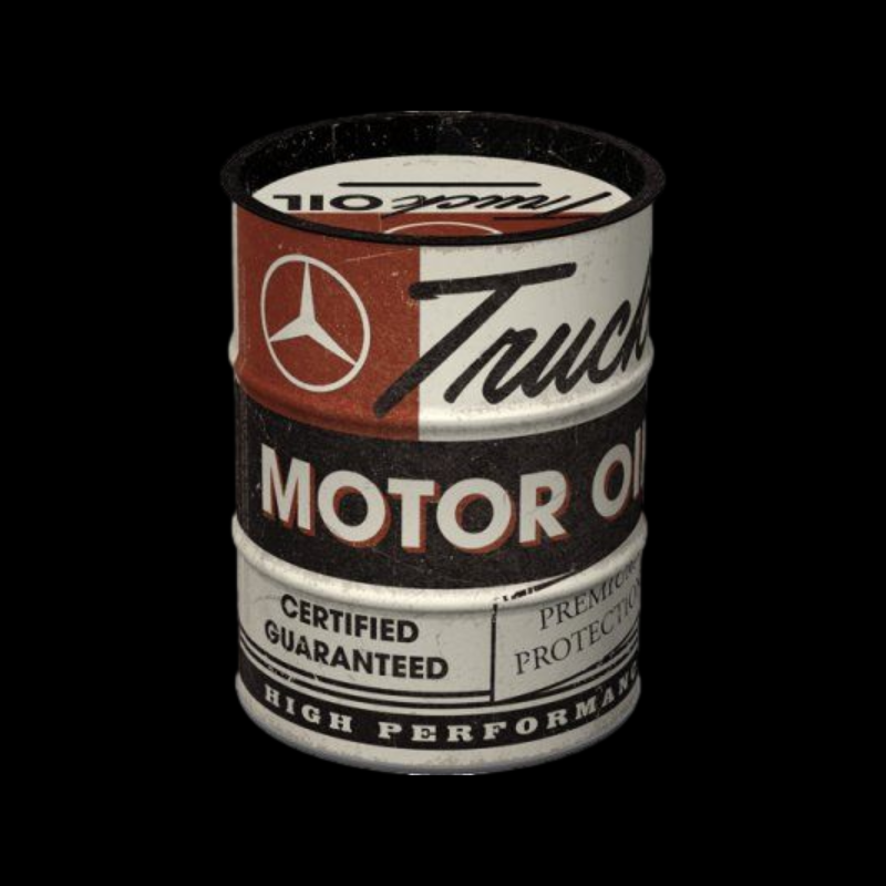 Spardose Ölfass »Daimler Truck - Motor Oil«
