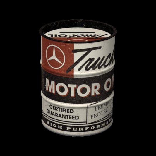 Spardose Ölfass »Daimler Truck - Motor Oil«