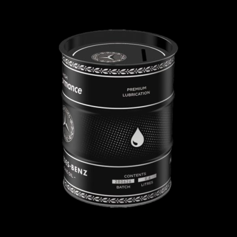 Spardose Ölfass »Mercedes-Benz - Engine Oil«