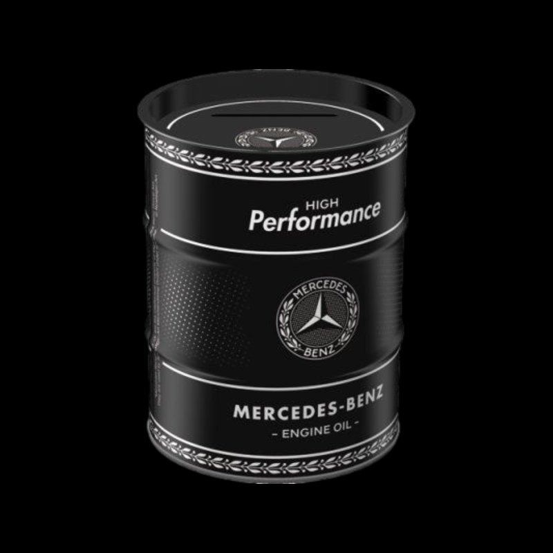 Spardose Ölfass »Mercedes-Benz - Engine Oil«