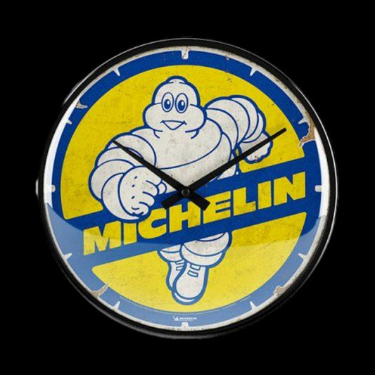 Wanduhr »Michelin - Bibendum 80s«