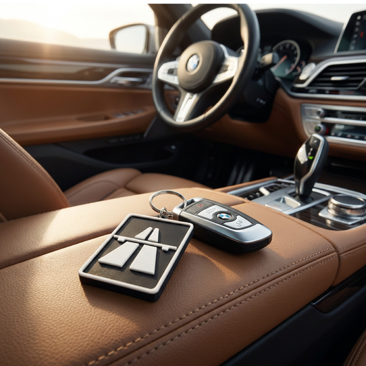 German Autobahn Schlüsselanhänger