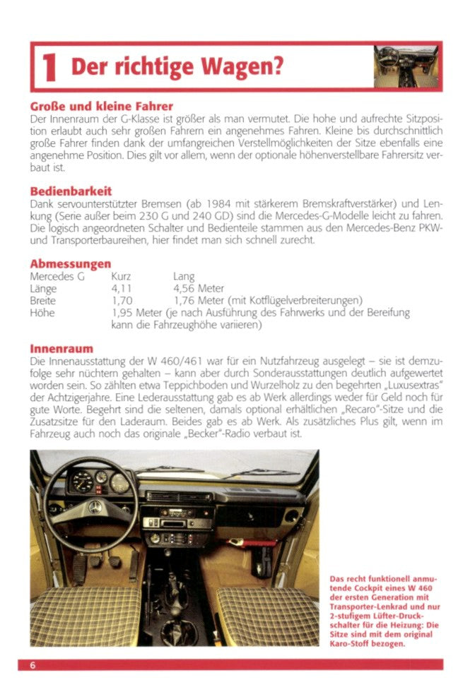 Praxisratgeber Klassikerkauf: Mercedes-Benz G-Klasse