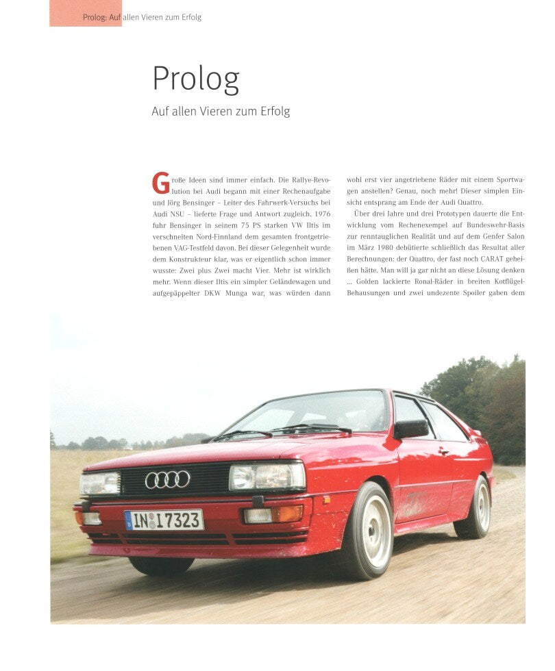 Audi Quattro - Auf allen Vieren zum Erfolg
