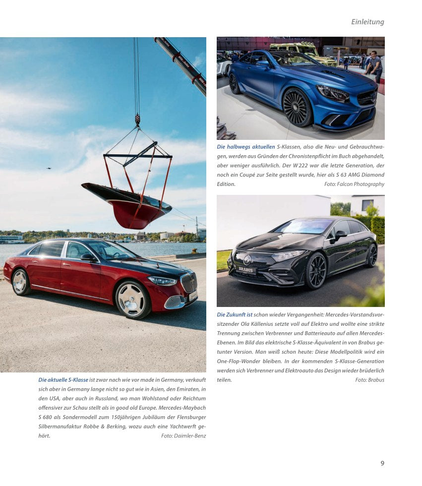 Die großen Mercedes - Vom Adenauer zur S-Klasse