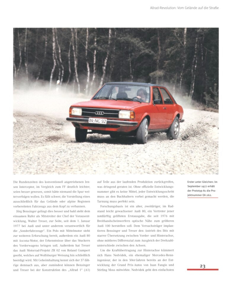 Audi Quattro - Auf allen Vieren zum Erfolg