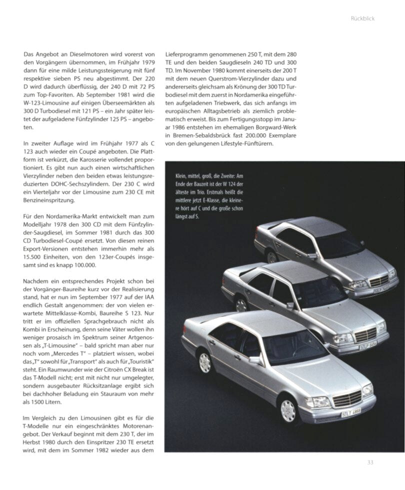 Mercedes-Benz W 124: Der Weg zur E-Klasse